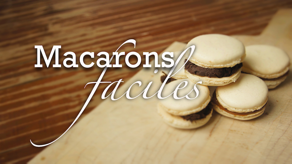 VIDÉO: Macarons faciles à la ganache au&nbsp;chocolat